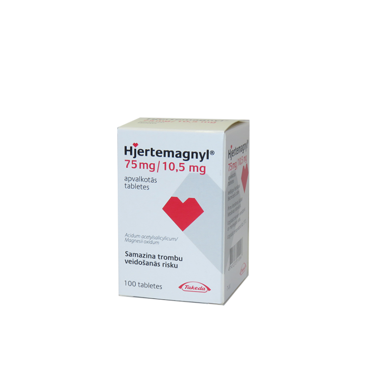 HJERTEMAGNYL 75mg tabletes N100